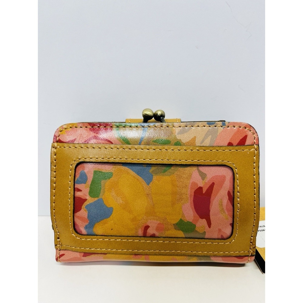 Patricia Nash Iberia Leather Bifold Wallet NWT- Watercolor - Picture 4 of 8